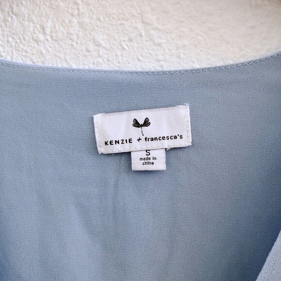 KENZIE + FRANCESCA'S Long Sleeve Crop Top Size Small - Picture 6 of 7